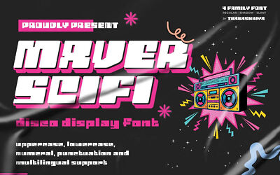 Maver Scifi Font