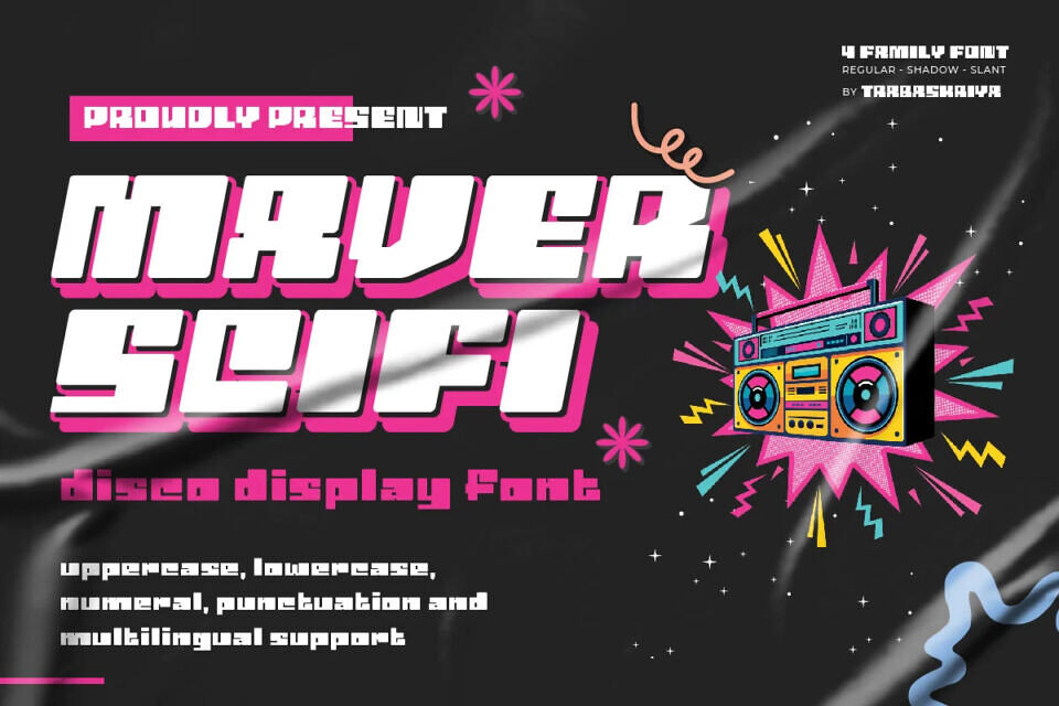 Maver Scifi Font