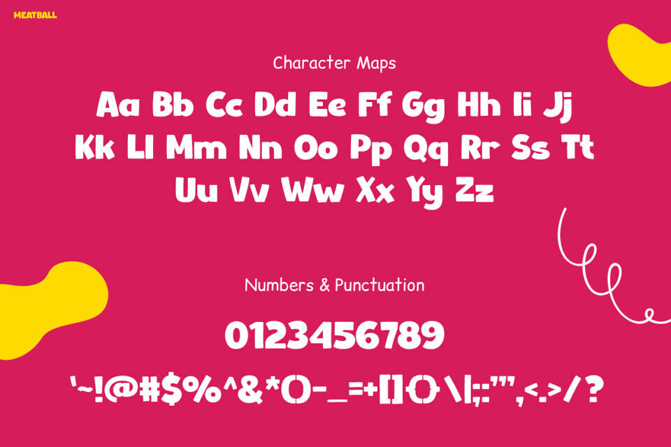 Meatball Font