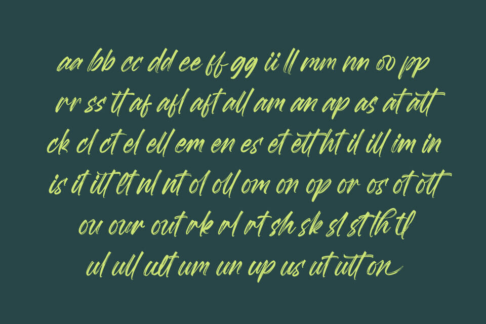 Megatter Breathin Font