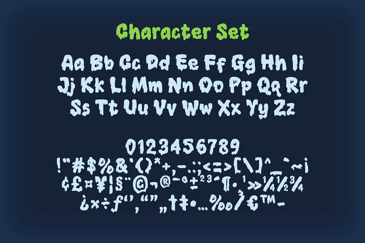 Mgf Zombice Font