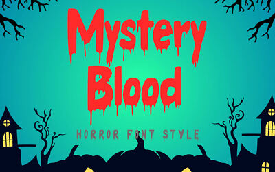 Mystery Blood Font