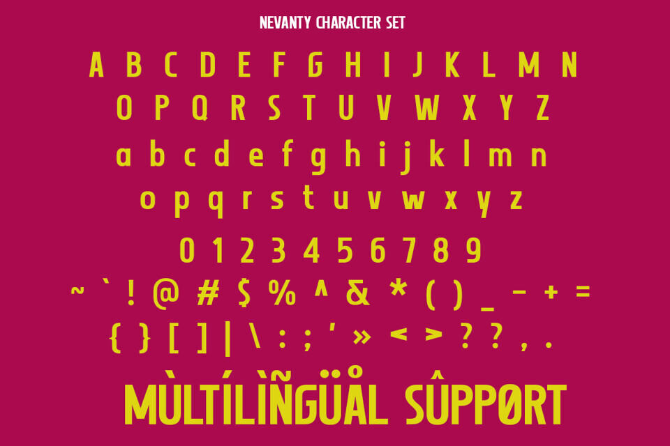 Nevanty Font