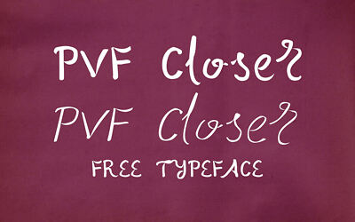 PVF Closer Font