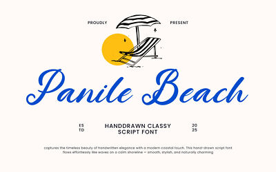Panile Beach Font