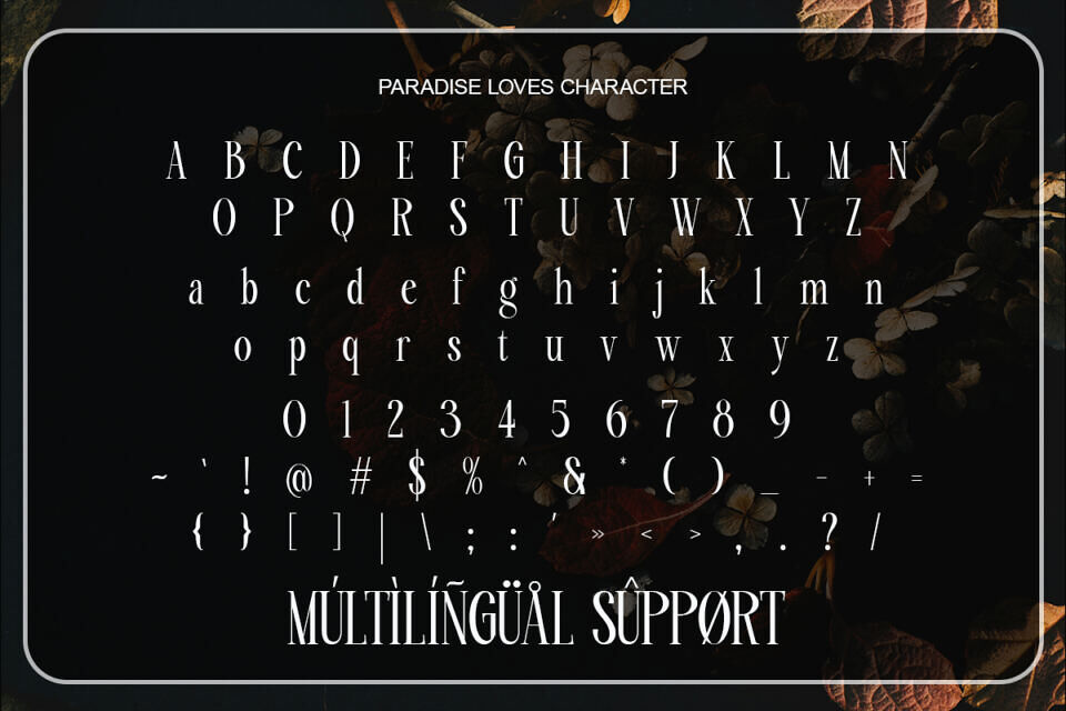 Paradise Loves Font