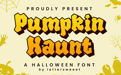 Pumpkin Haunt Font