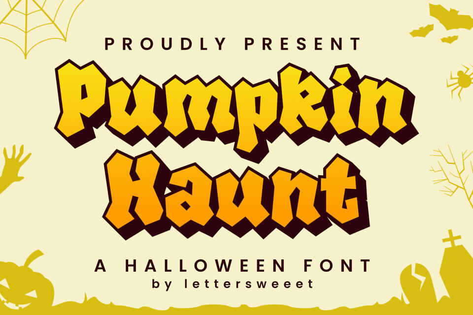 Pumpkin Haunt Font