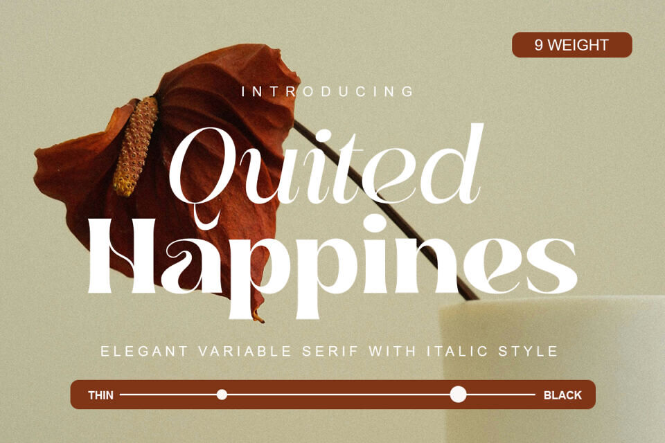 Quited Happines Font