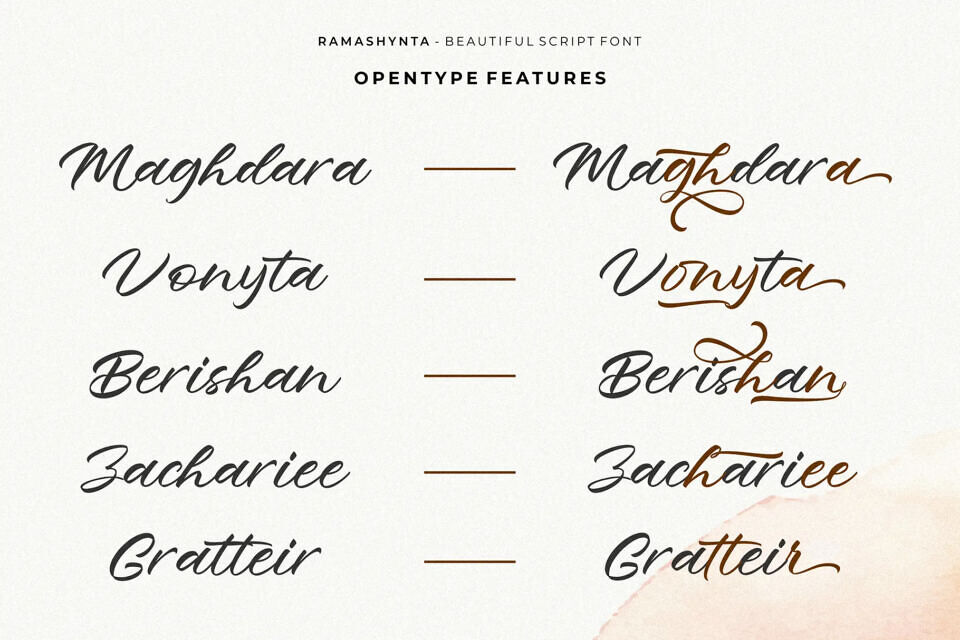 Ramashynta Font