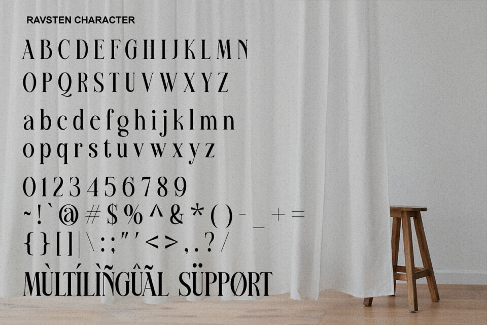 Ravsten Font