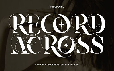 Record Across Font