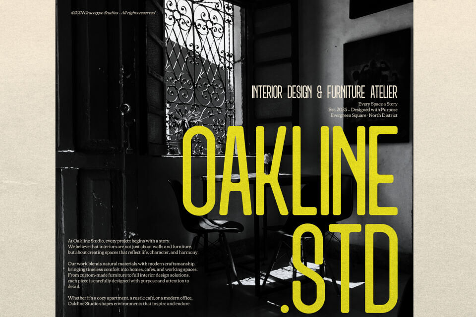 Ridjames Font