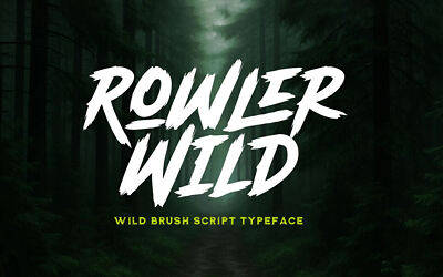 Rowler Wild Font