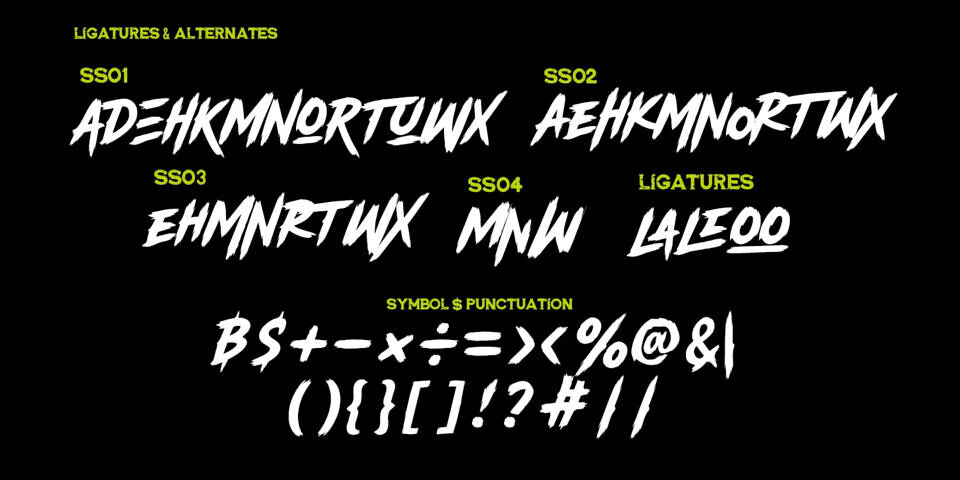 Rowler Wild Font