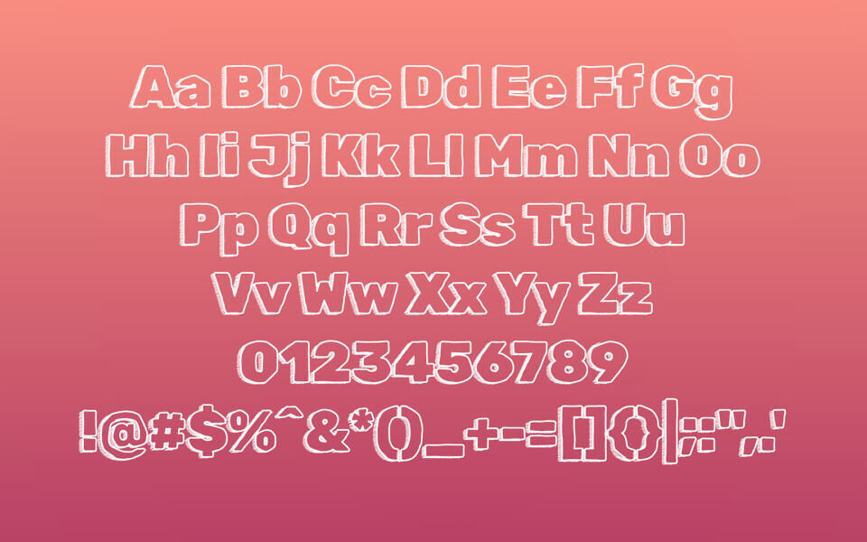 Rubik Doodle Shadow Font