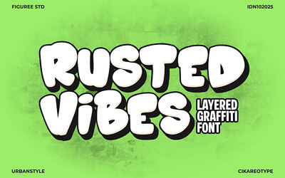 Rusted Vibe Font