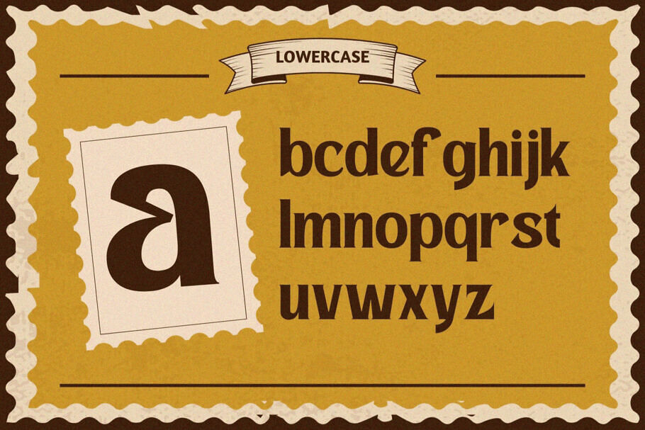 Rustic Vintage Rough Font