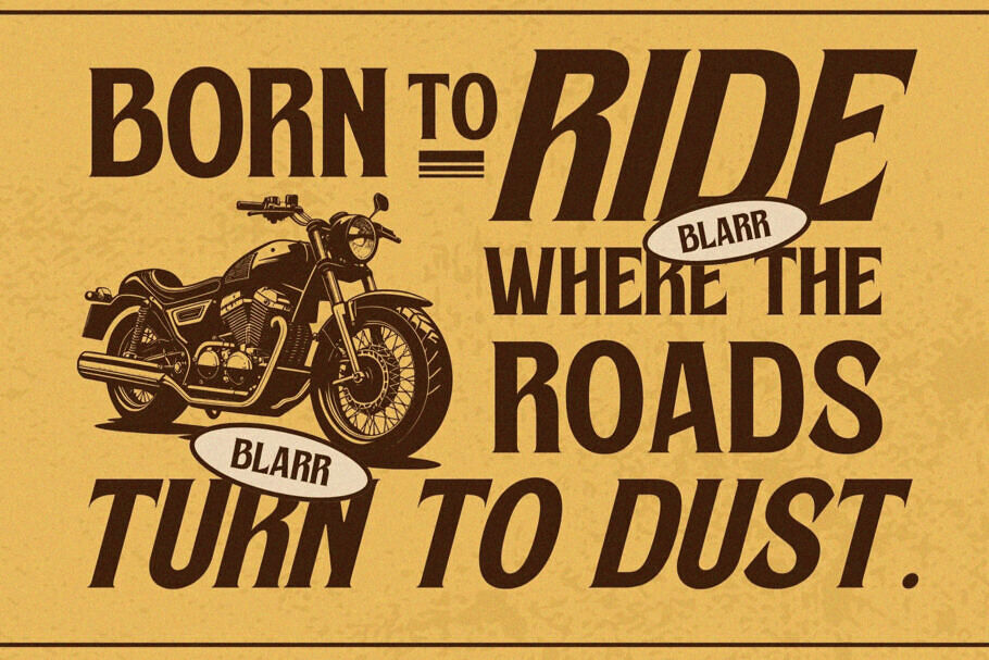Rustic Vintage Rough Font