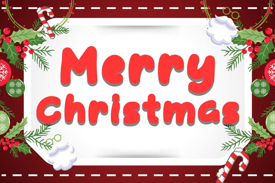 Santa Craft Font