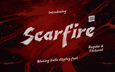 Scarfire Font