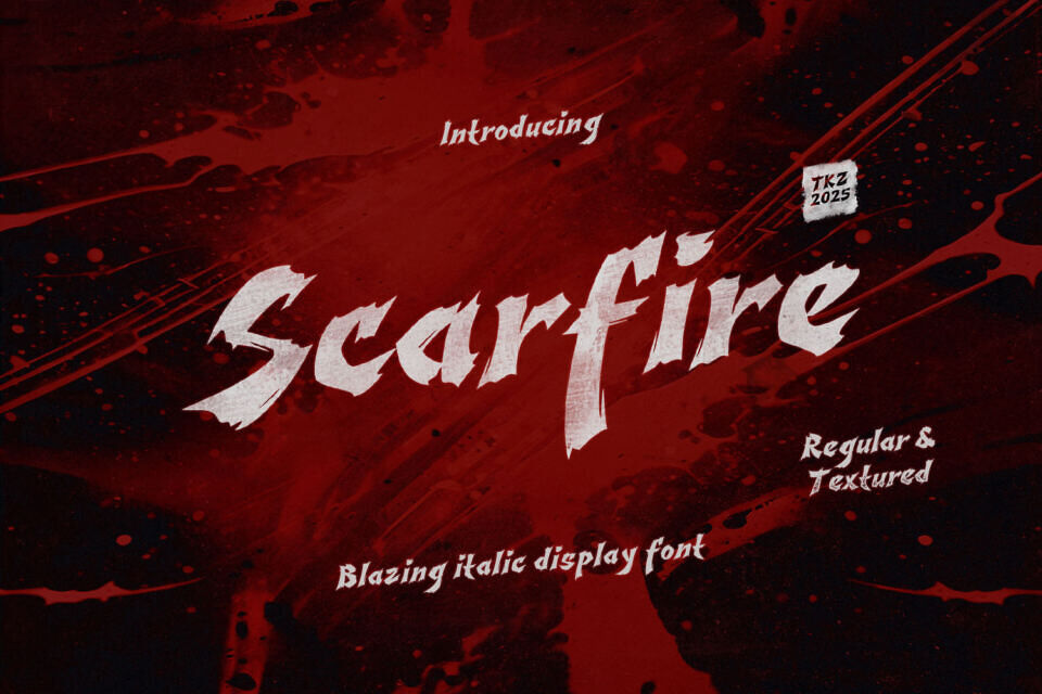 Scarfire Font