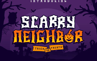 Scary Neighbor Font