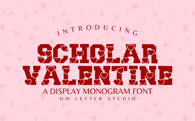 Scholar Valentine Font