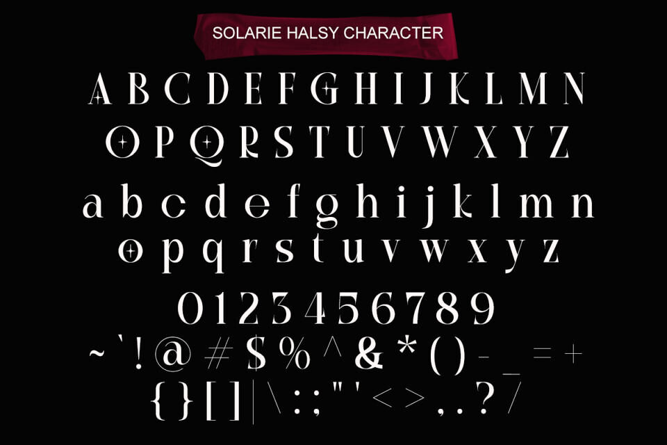 Solarie Halsy Font