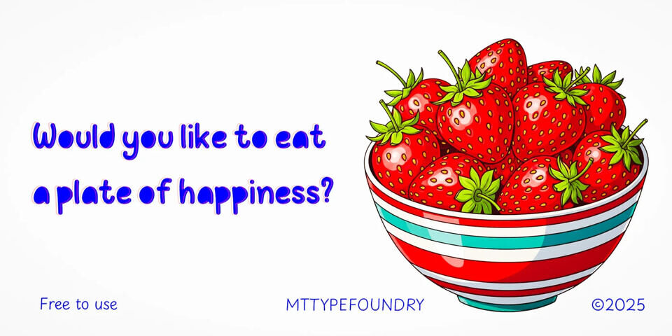 Strawberry Font