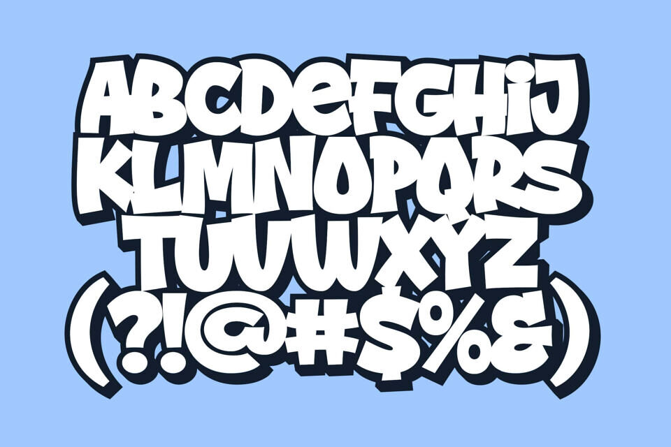 Street Drips Font