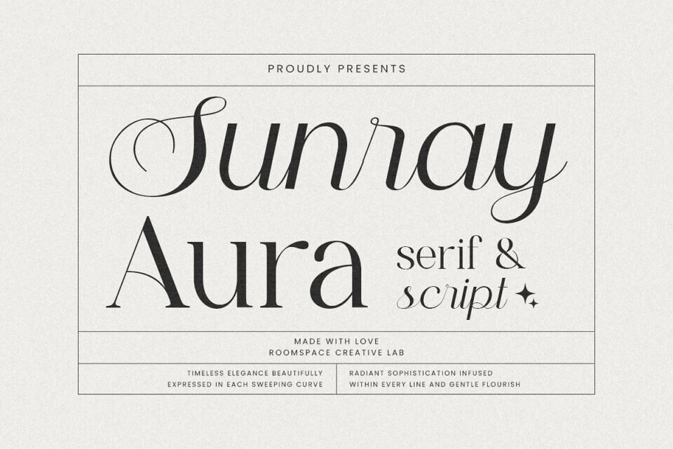 Sunray Aura Font