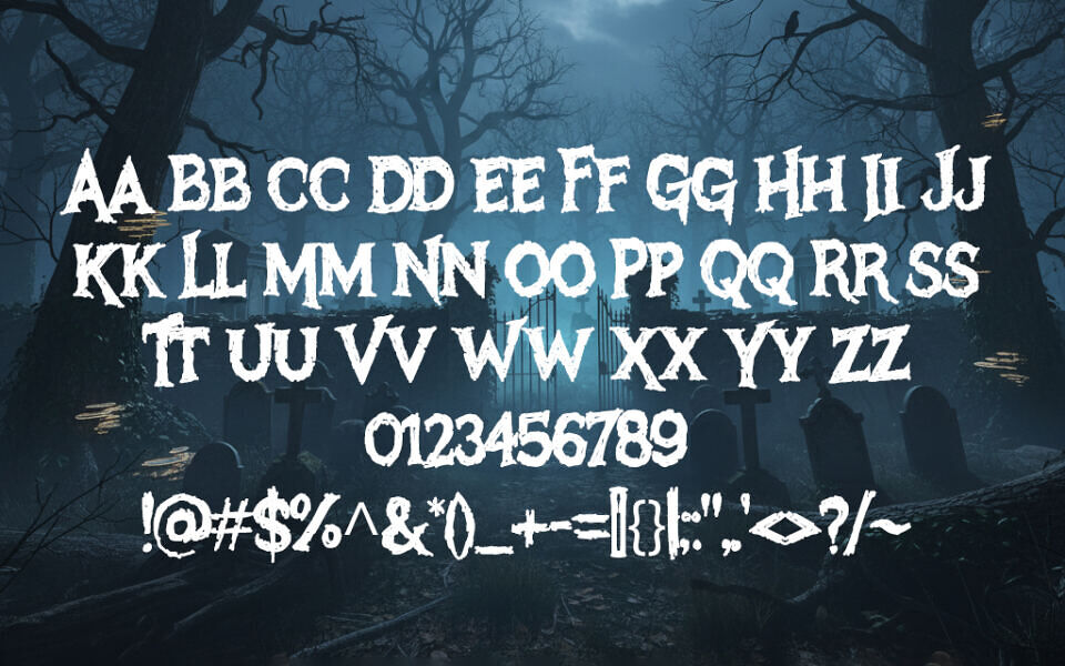 Swinging Wake Font