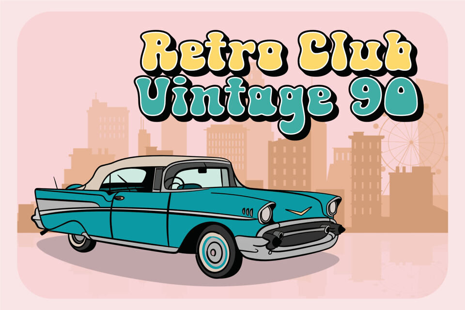 The Retro Eighties Font