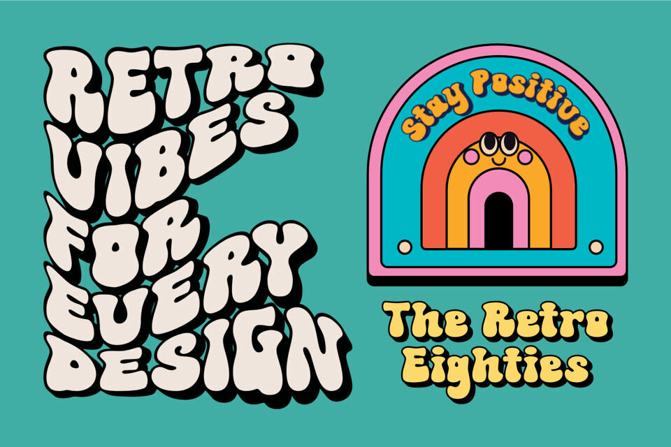The Retro Eighties Font