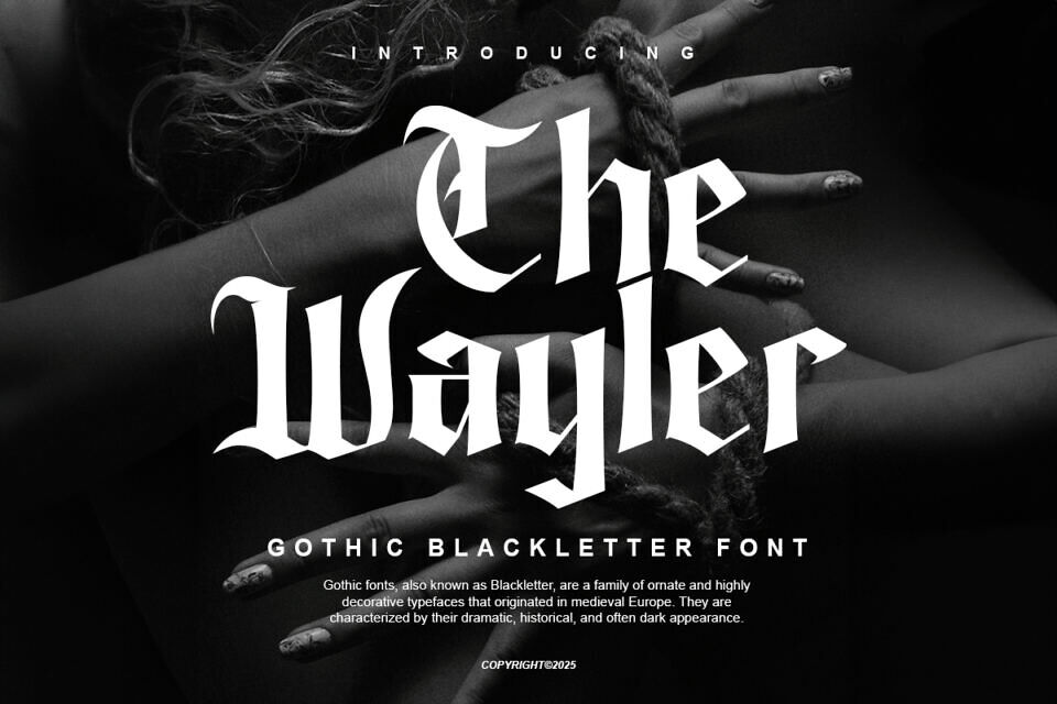 The Wayler Font