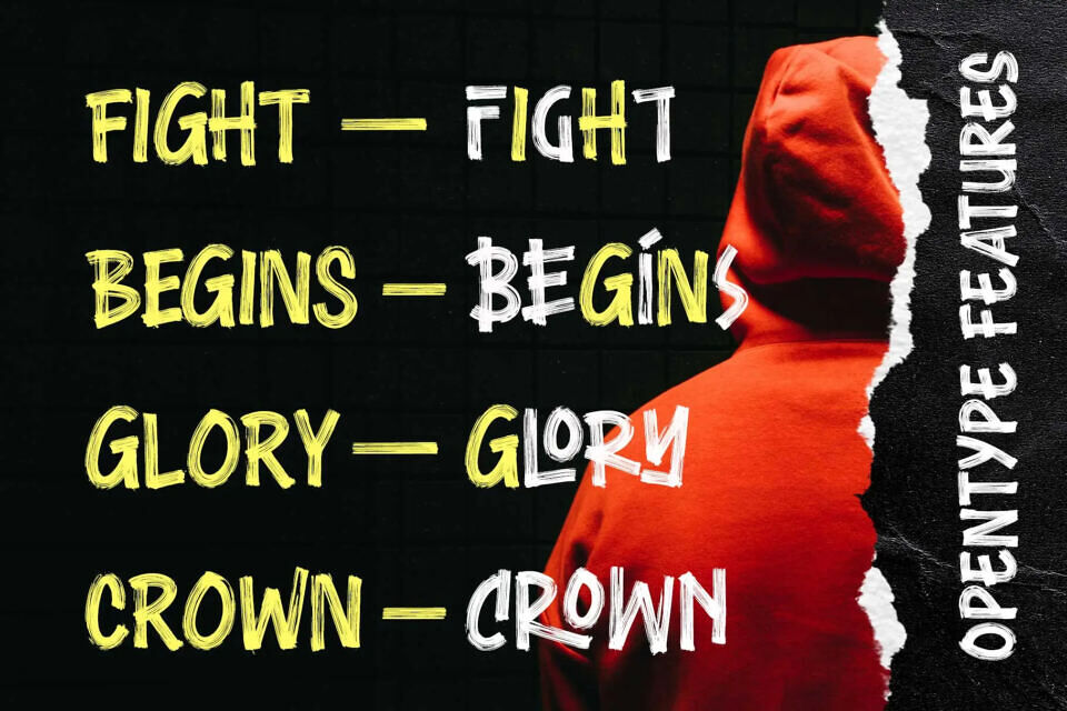 Throwback Glorious Font