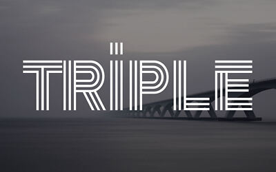 Triple Font