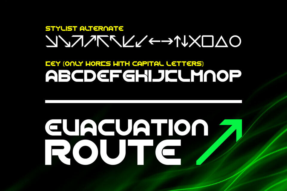 Tronical Elyps Font