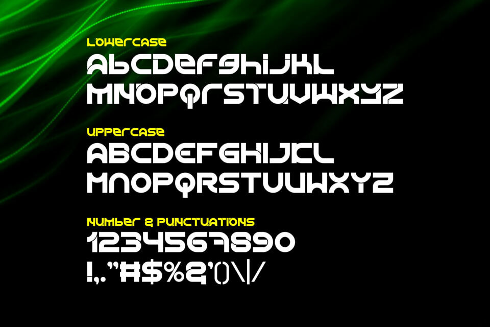 Tronical Elyps Font