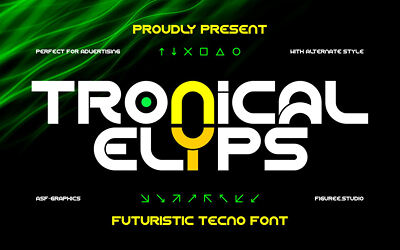 Tronical Elyps Font