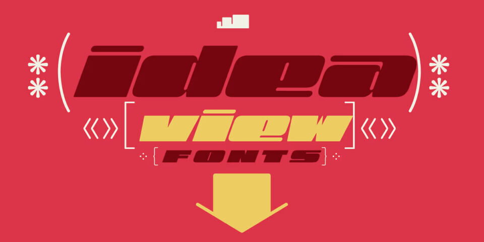 View Slant Font
