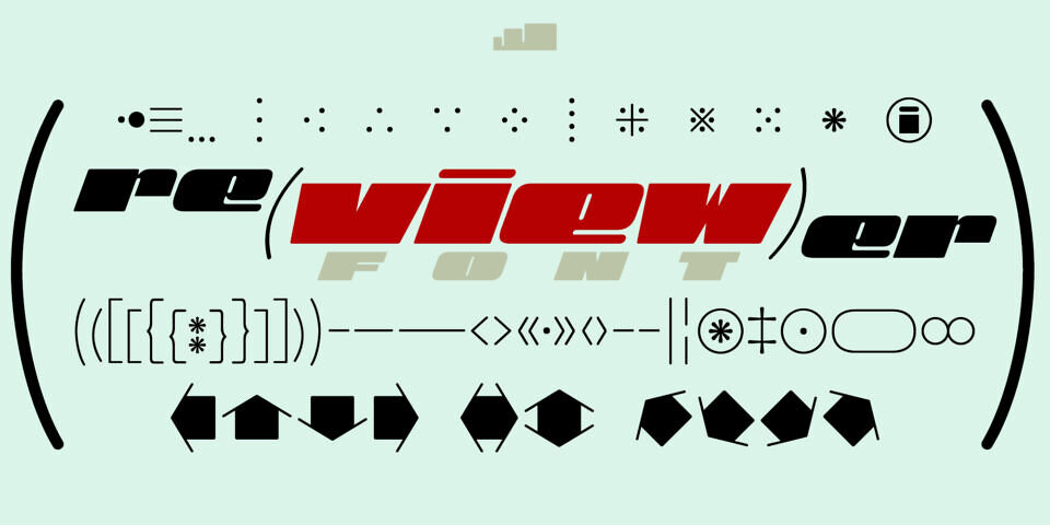 View Slant Font