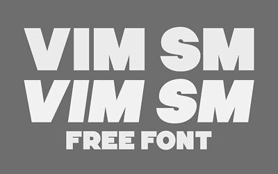 Vim SM Font