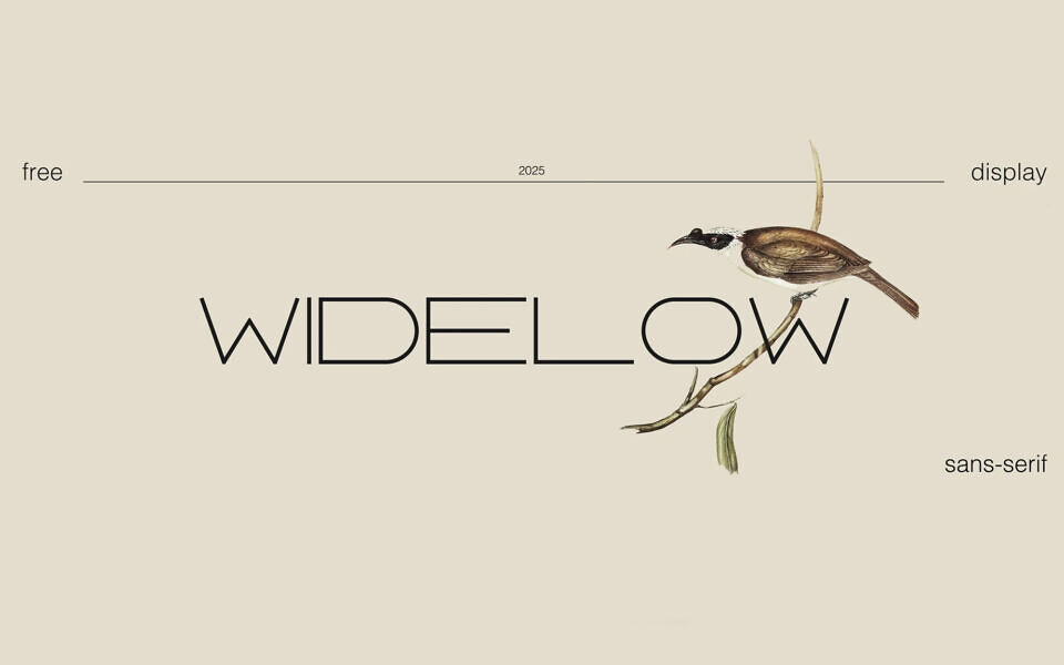 Widelow Font