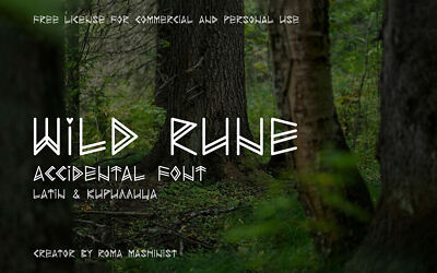 Wild Rune Font
