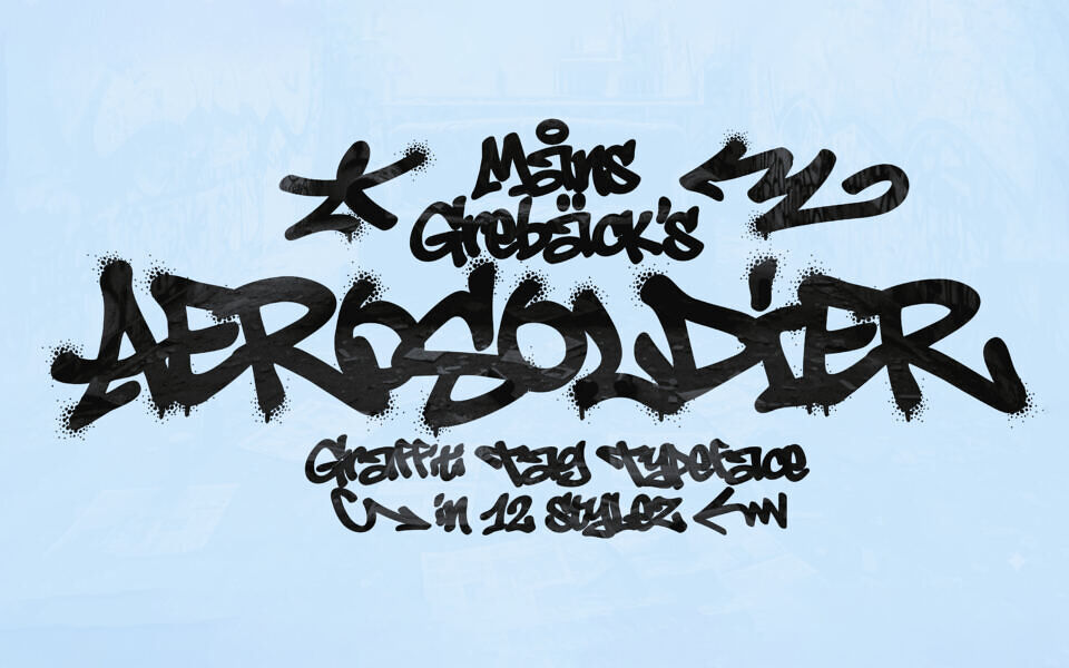 Aerosoldier Font