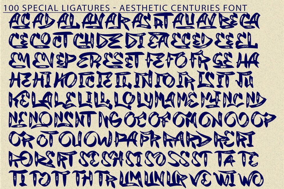 Aesthetic Centuries Font
