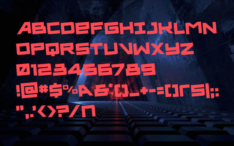 Ace Of Swords Font