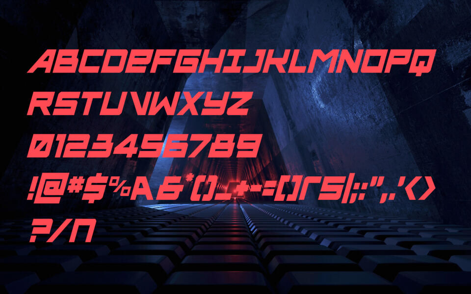 Ace Of Swords Font